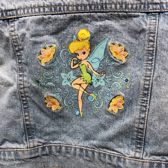 Disney Jackets & Coats Disney Tinkerbell Denim Jacket Poshmark